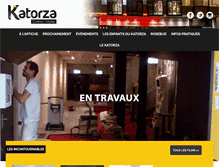 Tablet Screenshot of katorza.fr